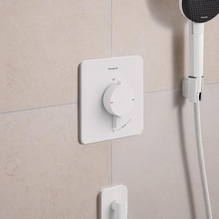 Actual product image hansgrohe Thermostatic Shower and Bathtub Mixer with Safety Stop and Water Flow Control