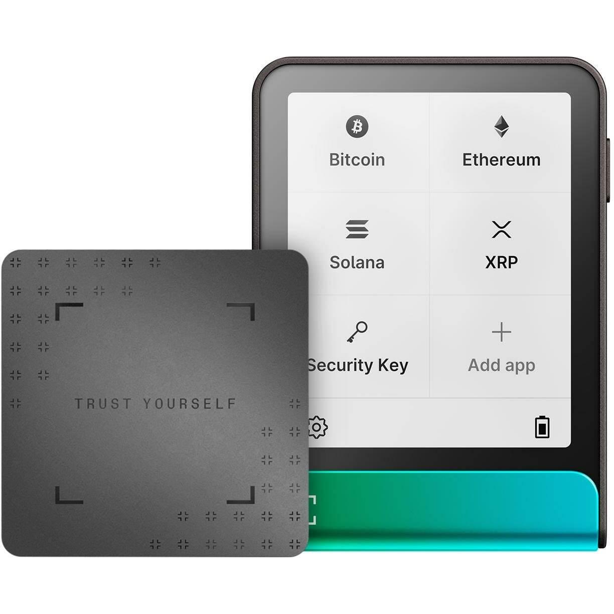 Ledger Flex - Oxidate Green inkl.Recovery Key (Bitcoin, Cardano, Ethereum Classic), Crypto wallet, Verde