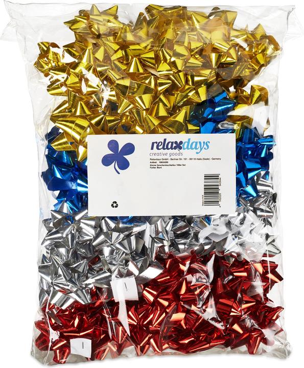 Immagine prodotto Relaxdays Geschenkschleifen (100x)
