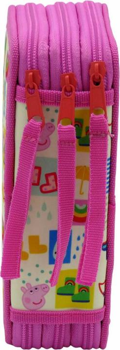Image du produit CyP Brands Pepa Pig trousse à crayons à trois compartiments