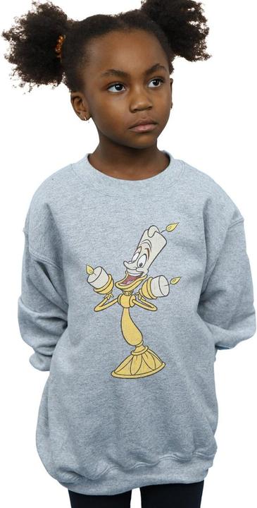 Produktbild Disney Beauty And The Beast Lumiere Distressed Sweatshirt Mädchen (128)