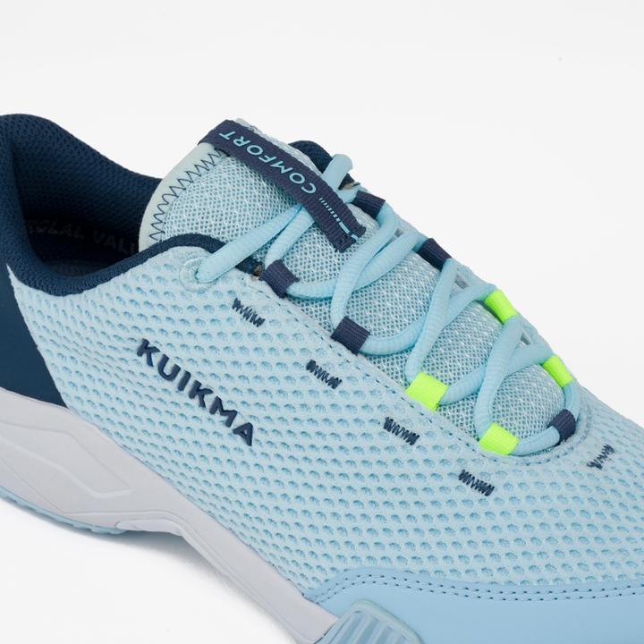 Actual product image Kuikma Women's Padel Shoes PS Comfort - Blue (40)