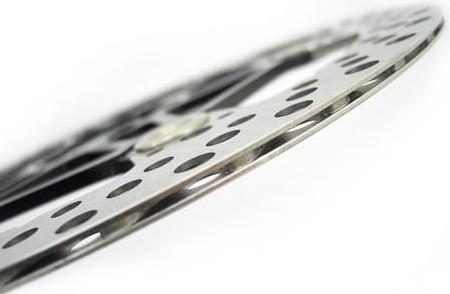 Actual product image Hope Vented Rotor Brake Disc Internally Ventilated V4 - Black (203 mm)