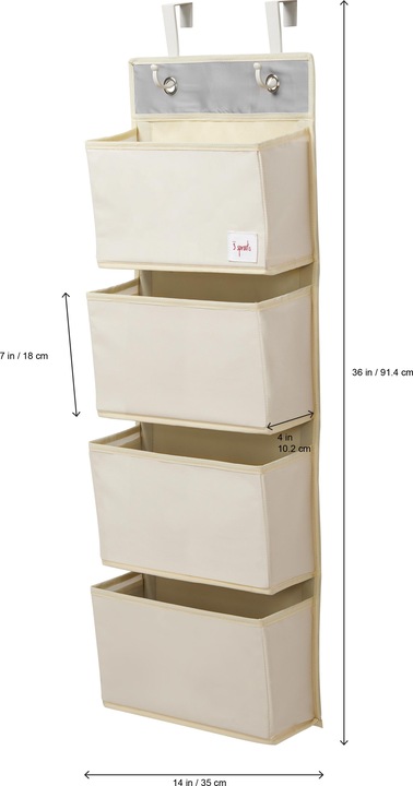 Actual product image 3 Sprouts Wall storage shelf
