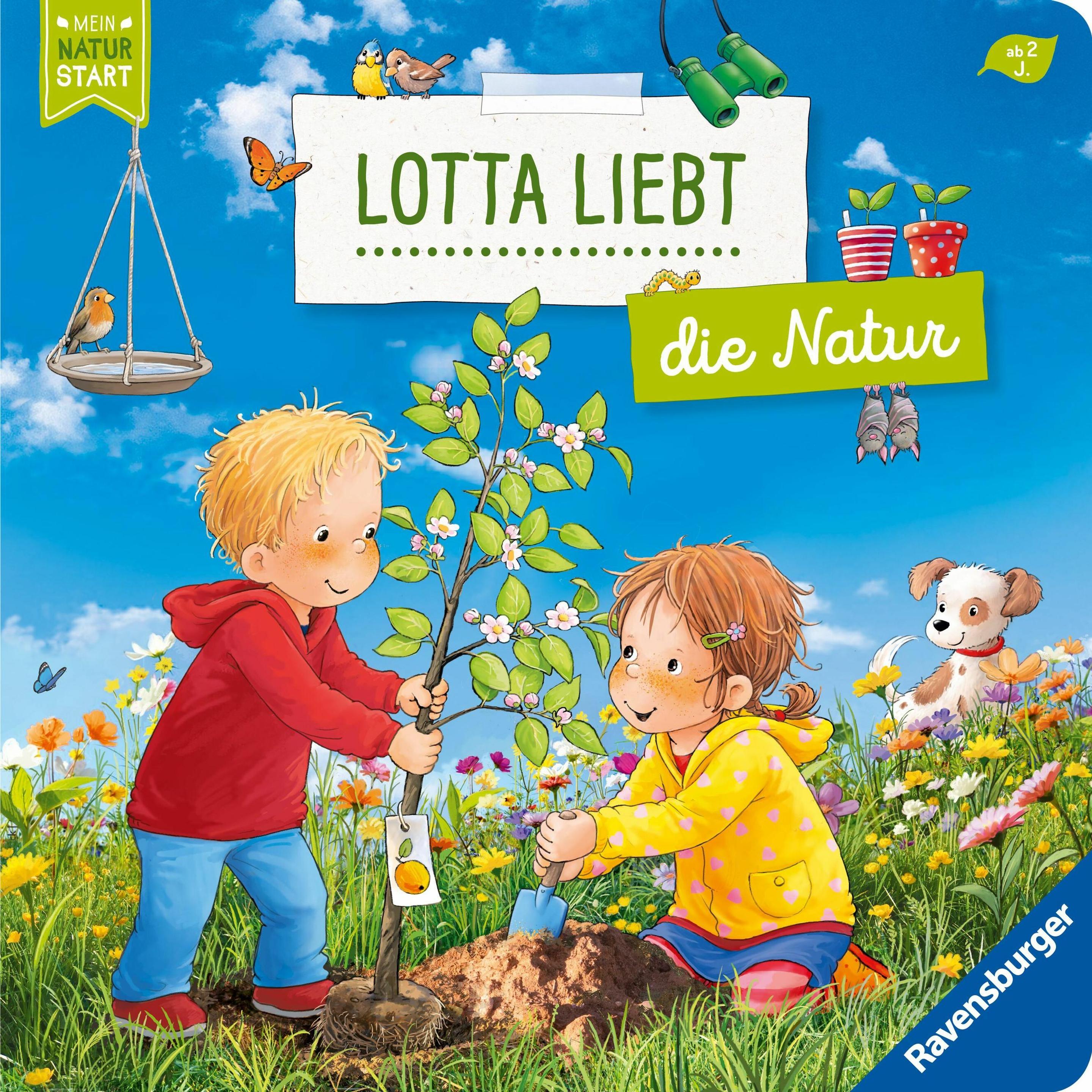 Ravensburger, Babybücher, Lotta liebt die Natur – Sach-Bilderbuch über Umweltschutz ab 2 Jahre, Kinderbuch ab 2 Jahre, e...