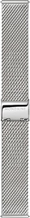 Actual product image Mondaine MLE.41210.SM Men's watch Doppio 41mm (Swiss made, Analogue wristwatch, 41 mm)