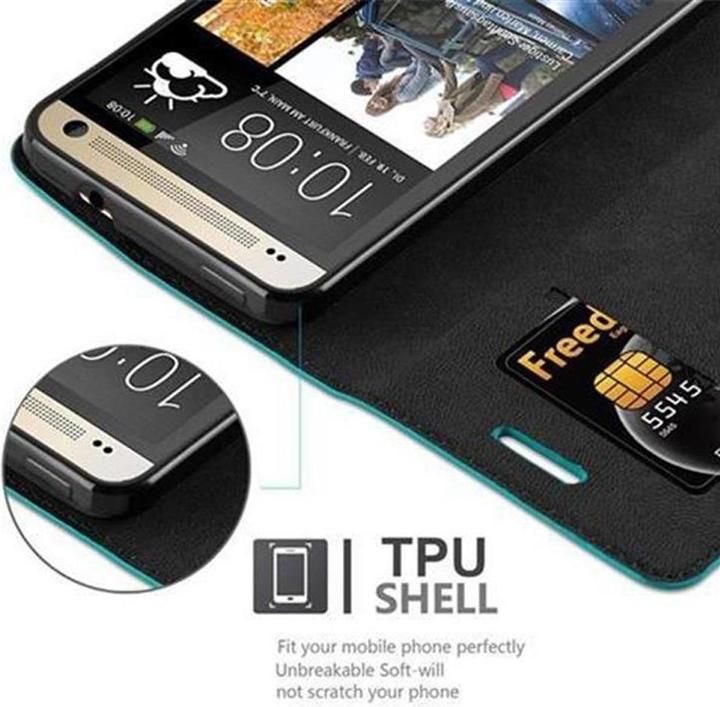 Productafbeelding Cadorabo Boek Onzichtbare Magneethoes (HTC Een M7)