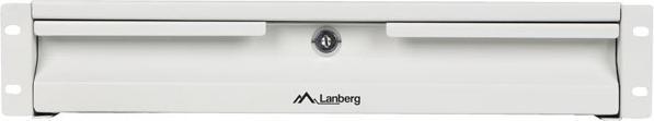 Produktbild Lanberg SZUFLADA DO SZAF 19 2U 360MM SZARA (2U/483X360MM UDŹWIG DO 90KG MONTAŻ 4 PUNKTOWY)