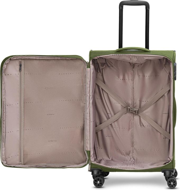 Immagine prodotto Stratic taska 4-Rollen Trolley M 65 cm mit Dehnfalte (74 l)