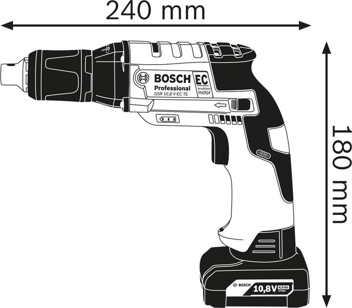 Image du produit Bosch Professional GTB 12V-11 (Visseuse pour cloisons sèches)
