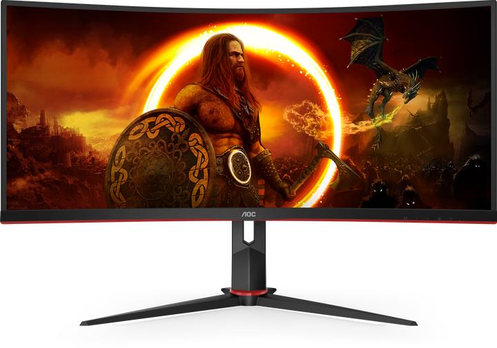 Actual product image AOC CU34G2/BK (3440 x 1440 pixels, 34")