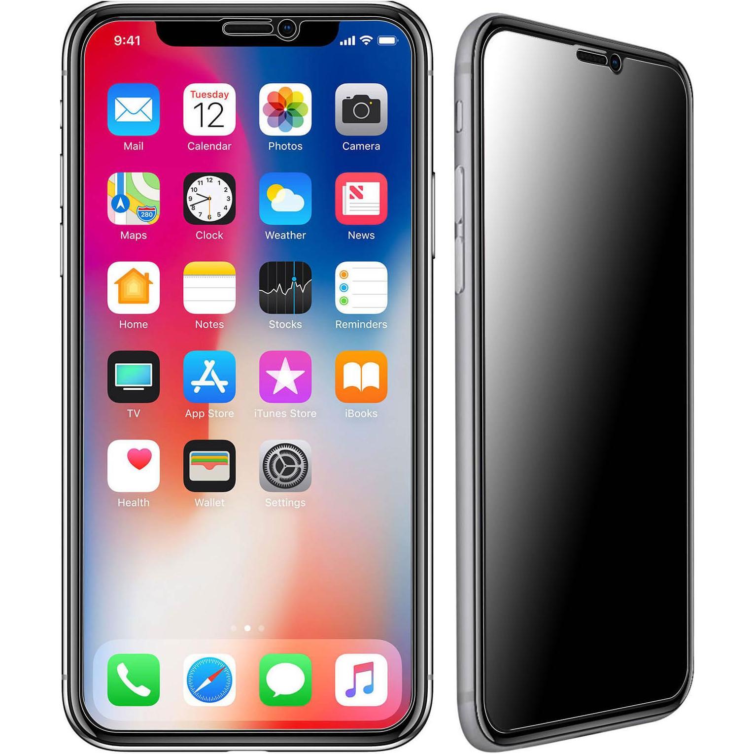 Thumbnail - Avizar Displayschutzfolie, Privacy Blickschutzfolie (1 Stück, Apple iPhone 11 Pro), Smartphone Schutzfolie, Schwarz