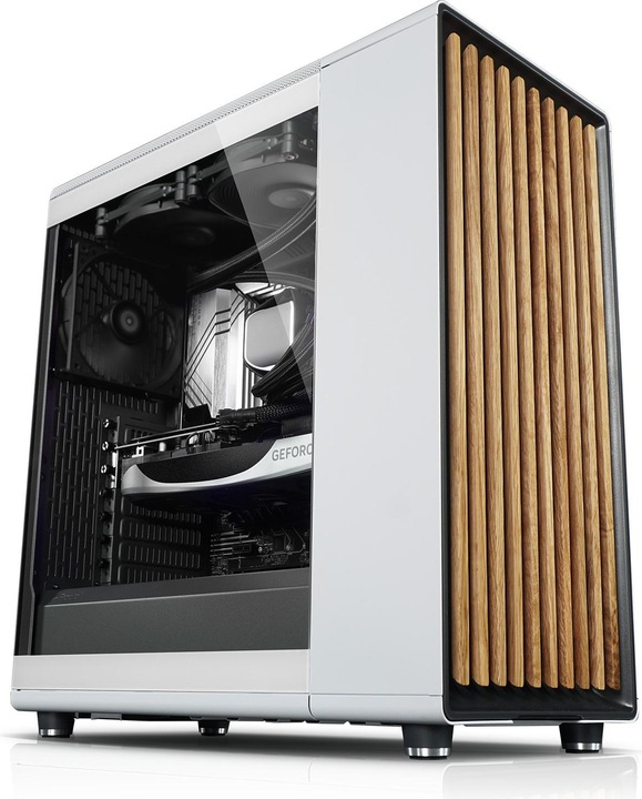 Produktbild Kiebel Gaming PC White Forest V AMD Ryzen 7 5700X, 16GB DDR4, NVIDIA RTX 4060 8 GB, 1TB SSD (ATX)