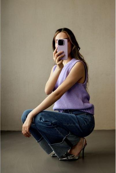 Produktbild Decoded AntiMicrobial Silicone Backcover iPhone 16 Pro Lavender (Apple iPhone 16 Pro)