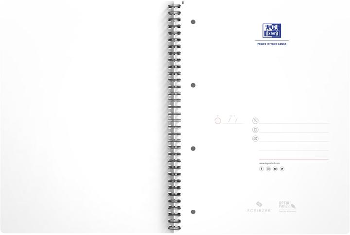 Produktbild Oxford Collegebook (A4+, Kariert, Weicher Einband)