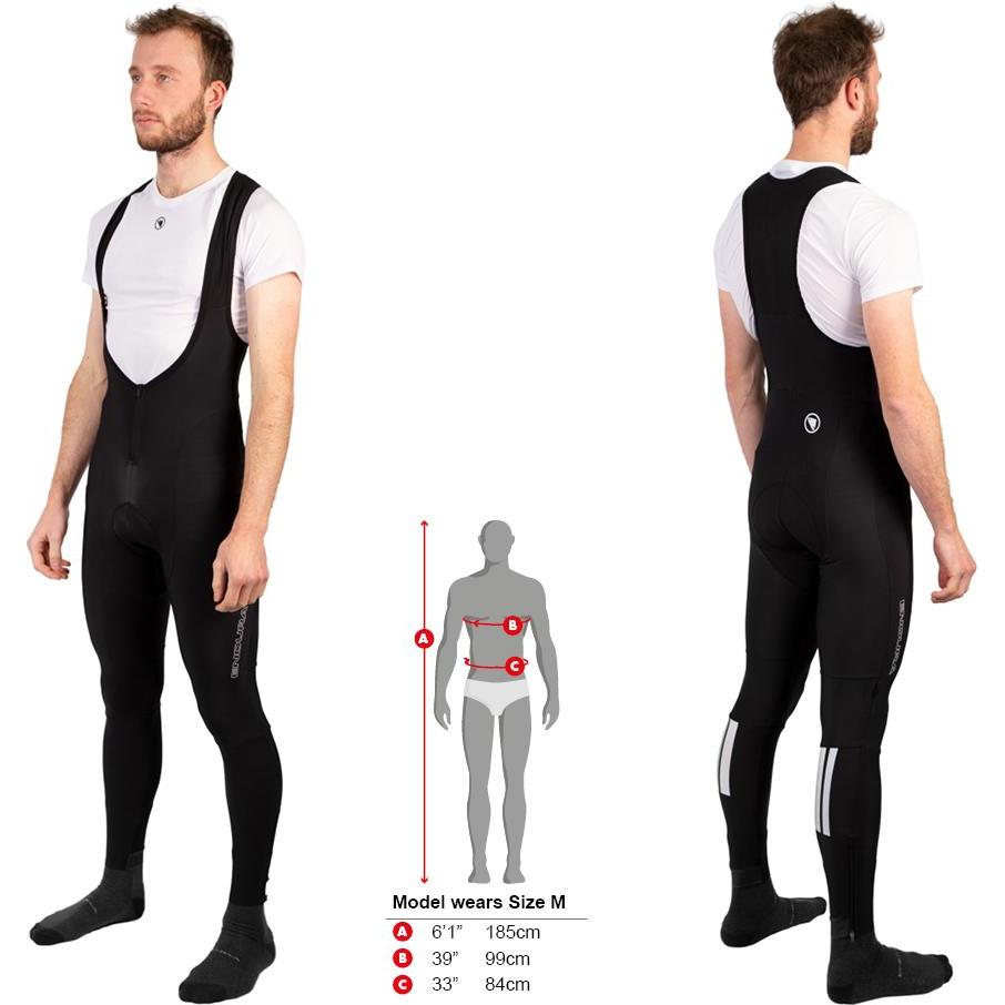 Thumbnail - Endura, Herren, Velohosen, FS260-Pro Thermo Bibtights II (3XL), Blau, 3XL