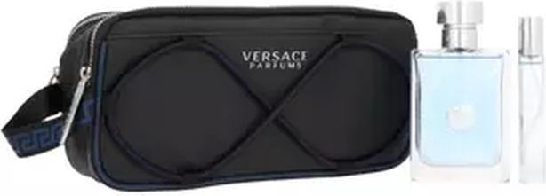 Produktbild Versace Pour Homme Set 100ml EDT Spray 10ml EDT Spray with Bag (Parfum Set)