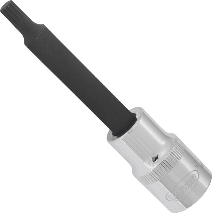 Produktbild Vigor Innenvielzahn Schraubendreher-Einsatz (XZN) ∙ V2068 ∙ Vierkant12,5 mm (1/2 Zoll) ∙ Innen Viel… (6 mm)
