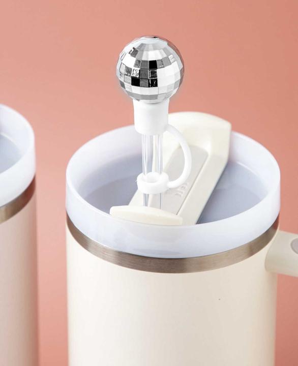 Actual product image I Am Creative Silikon Trinkhalm-Abdeckung passend für Trinkflaschen, Stanley