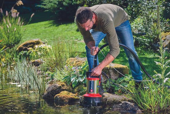 Actual product image Einhell GE-DP 7535 N LL ECO 2-in-1 waste water pump (Sewage pump)