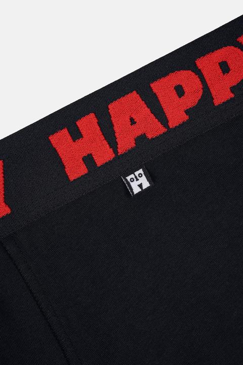 Image du produit Happy Socks 3-Pack Black Mix Short Boxers (L, Lot de 3)