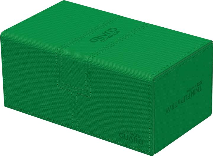 Actual product image Ultimate Guard Twin Flip'n'Tray 200+ XenoSkin Monocolor Vert