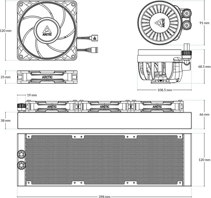 Produktbild Arctic Liquid Freezer III Pro 360