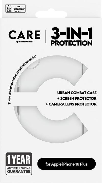 Productafbeelding Care Koffer vlaggenschip (1 Stuk, Apple iPhone 16 Plus)