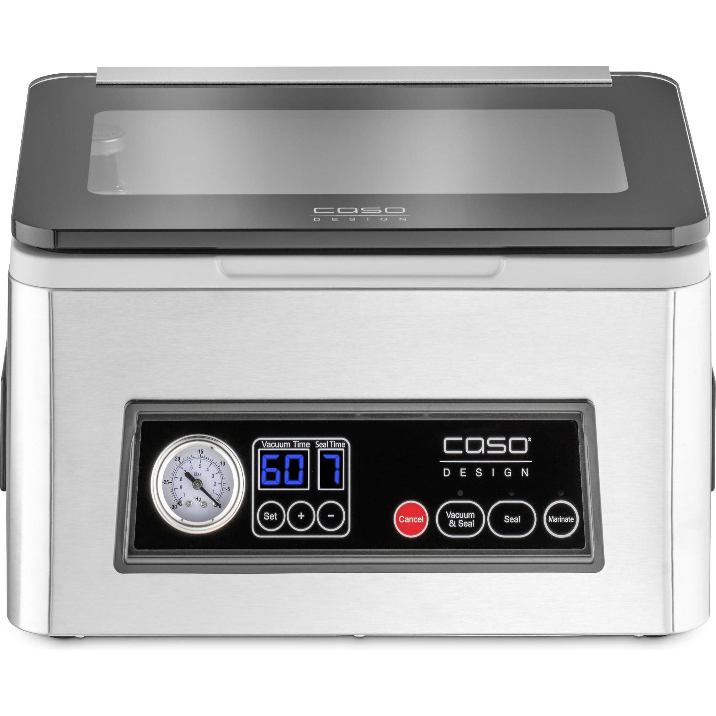 Caso Vakuumiergerät VacuChef 50, Vakuumiergerät, Schwarz, Silber