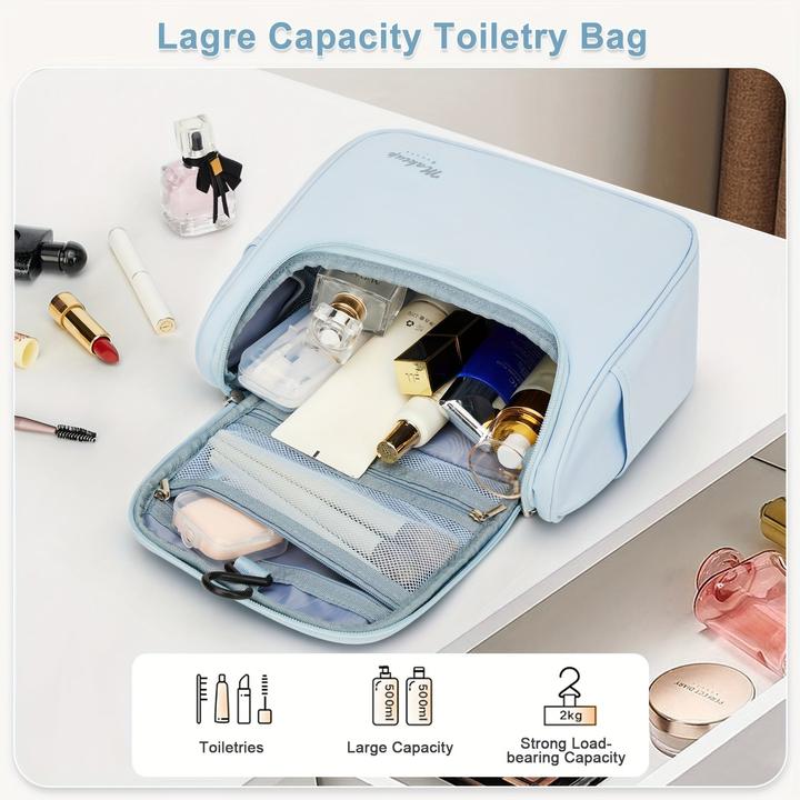 Actual product image Only-Bags.Store Cosmetic bag, new waterproof large capacity portable make-up storage bag, portable