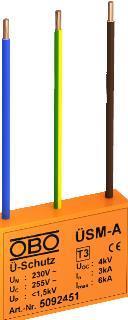 Produktbild OBO Bettermann OBO UESMAÜberspannungsschutzmodul