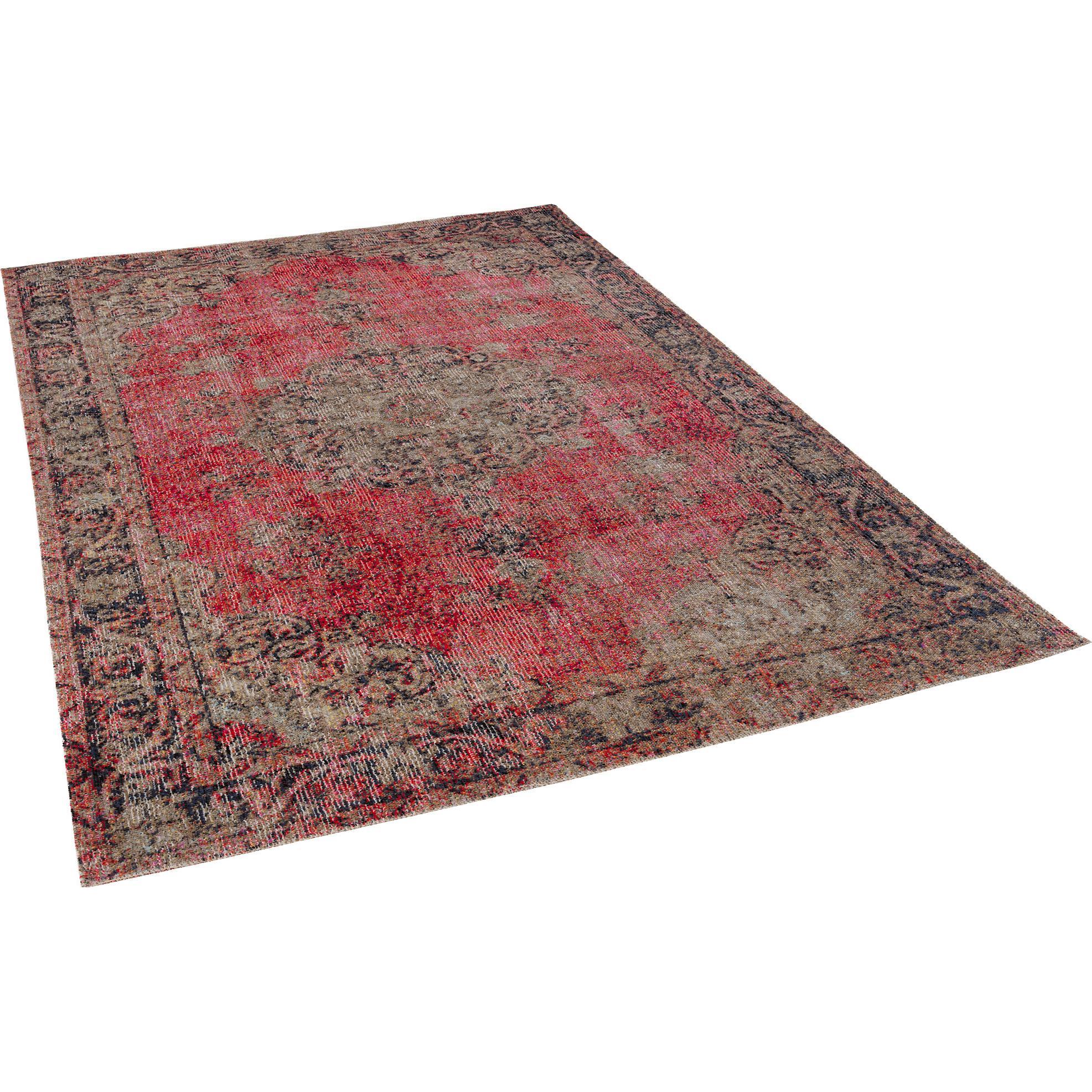 Pergamon, Teppich, Kurzflor Designer Teppich Modern Vintage Orient Muster (140 x 200 cm)