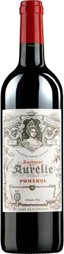 Actual product image Moueix Duchesse Aurelie Pomerol AOC Ets Jean-Pierre, wooden box (6 x 75 cl, 2015)