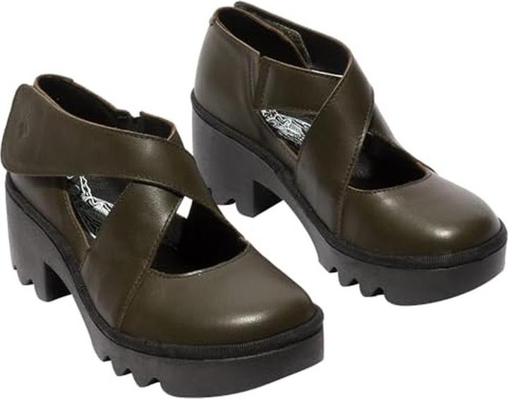 Actual product image Fly London Dublin Leather Heels (40)