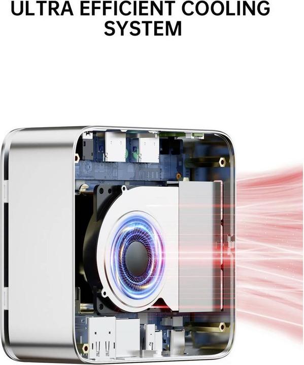 Produktbild GMKtec Mini PC, AMD Ryzen™ 5 3500U (16+256GB @DDR4, WIN 11 Pro) Mini PC (256 GB, 16 GB, AMD Ryzen 5 3500U)