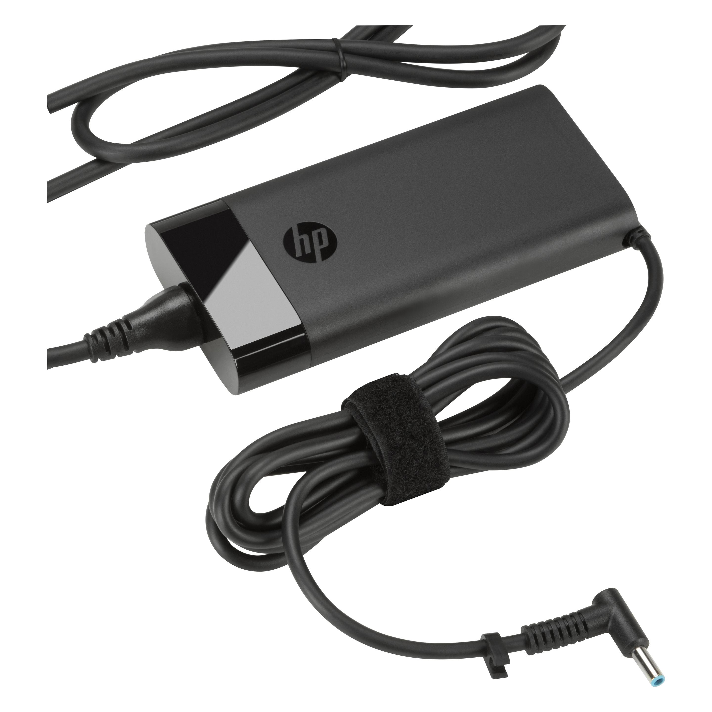 HP 150 W Slim Smart-Netzteil (4,5 mm) (150 W), Notebook Netzteil, Schwarz