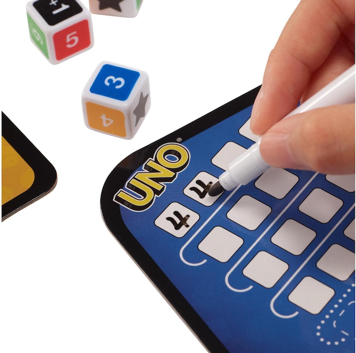 Produktbild Mattel Games UNO Würfelspiel (sprachneutral) (Deutsch)