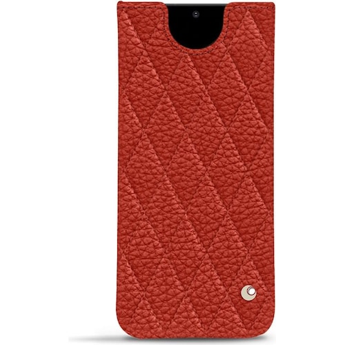 Noreve Lederschutzhülle (Samsung Galaxy S20 Ultra 5G), Smartphone Hülle, Orange