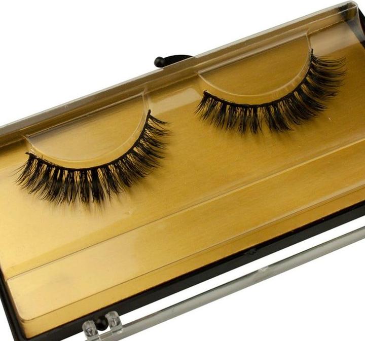 Actual product image JTI Luxurious false eyelashes made from mink fur - #013 (Artificial eyelashes)