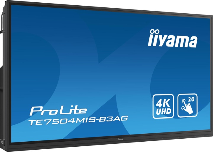 Actual product image iiyama TE7504MIS-B3AG 75IN 189.3CM IPS (3840 x 2160 Pixels, 75")