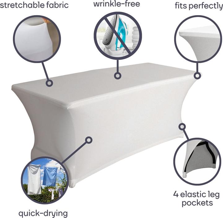 Actual product image Perel Table cover (180 x 75 x 74 cm)