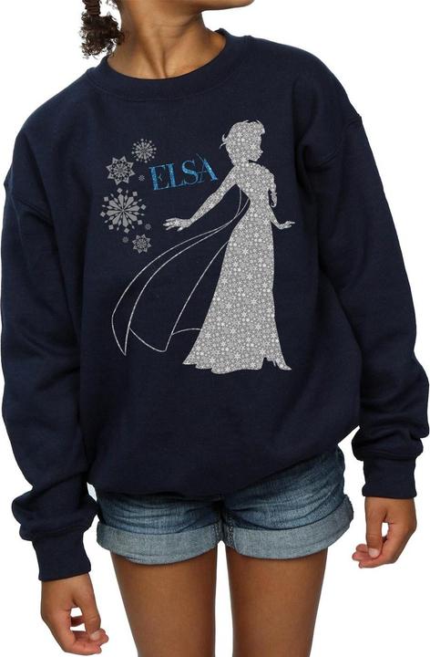 Produktbild Disney Frozen Elsa Christmas Silhouette Sweatshirt Mädchen (104)