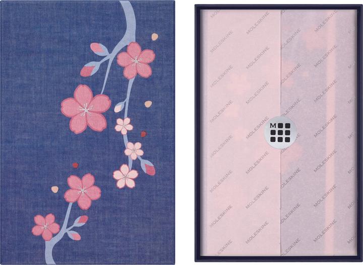 Immagine prodotto Moleskine NB Sakura 2025 LG lin + scatola (130 x 210 mm, Righe, Copertina rigida)