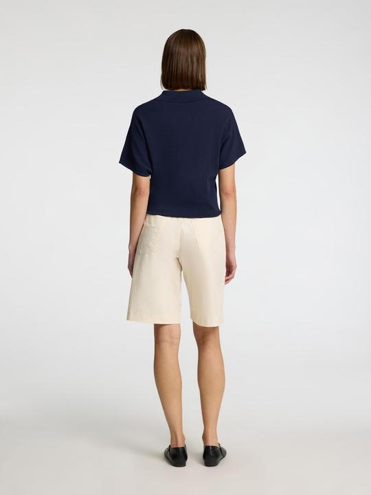 Immagine prodotto Selected Femme Kurzarm Polohemd aus Strick (M)