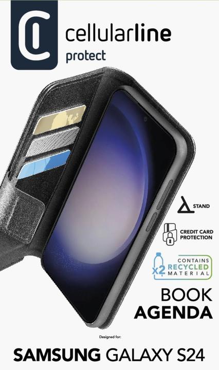 Productafbeelding Cellularline Boek Agenda 2 Geval (Samsung Galaxy S24)