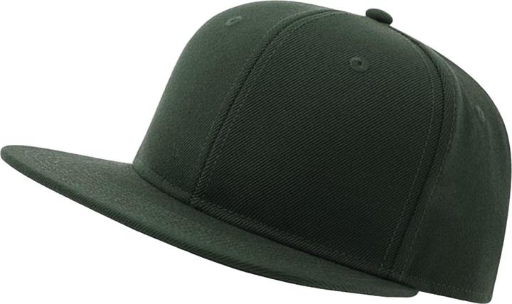 Actual product image Unisex Adult 6 Panel Sustainable Flat Peak Baseball Cap (One size)