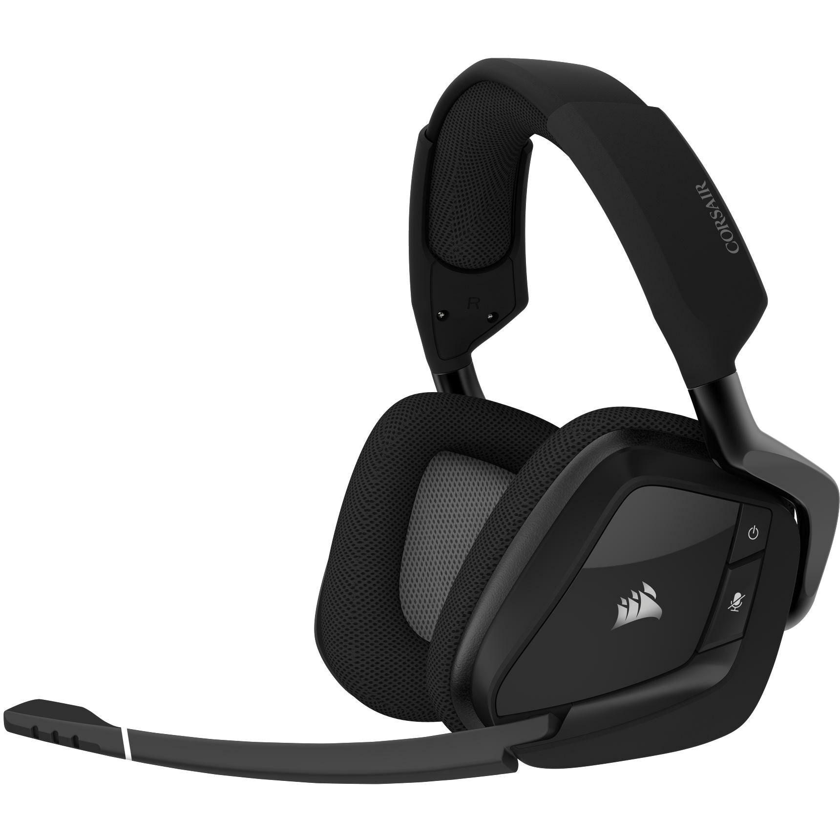 Corsair Void ELITE Wireless Carbon (Kabellos), Gaming Headset, Schwarz