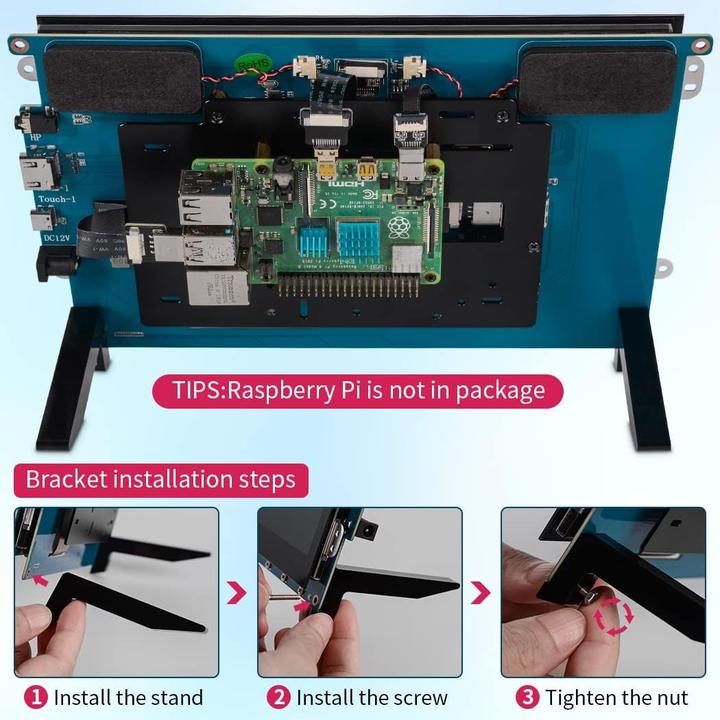 Produktbild Magedok 9 Zoll Raspberry PI Touchscreen Monitor