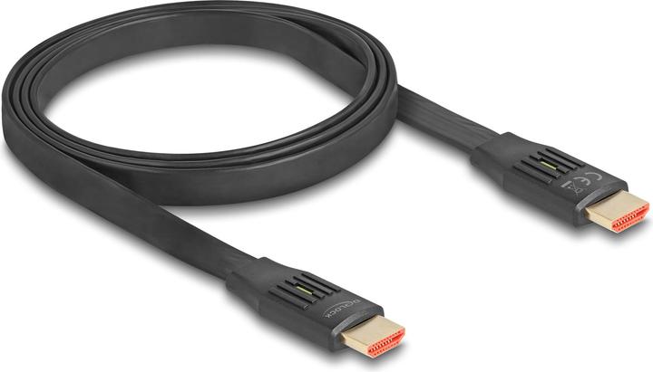 Actual product image Delock High Speed HDMI ribbon cable 48 Gbps 8K 60 Hz 5 m (5 m, HDMI)