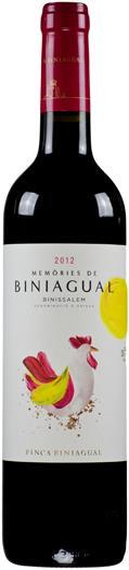 Produktbild Bodega Biniagual Memories de Biniagual Negre (1 x 75 cl, 2013)